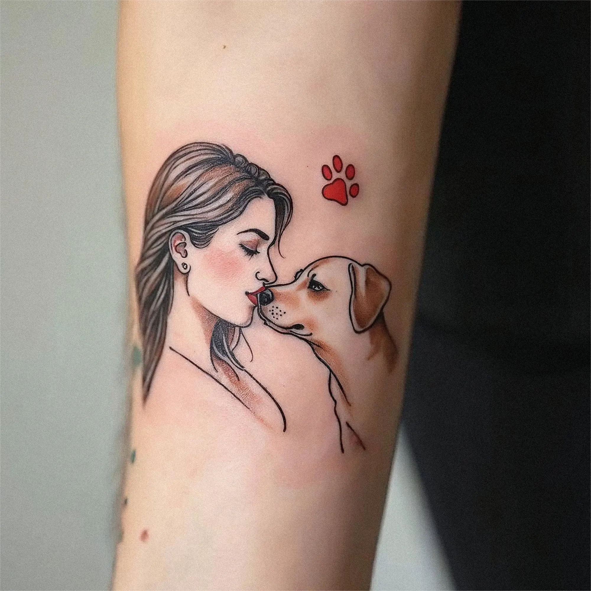 Cute dog minimalistic tattos Cute dog minimalistic tattos